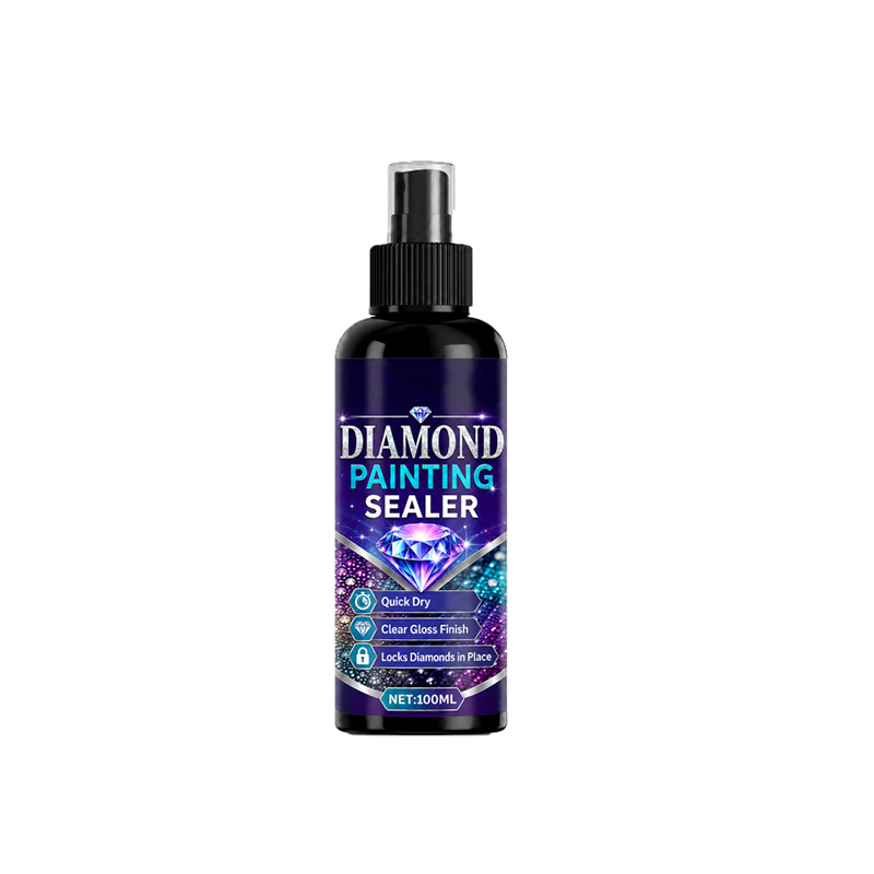 💎✨ Diamond art sealer – locks beads, glossy finish, dries fast & lasts