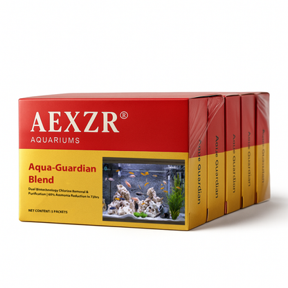 ✨ From Cloudy & Toxic to Crystal Clear! | ⏱️ Instantly Safe for Your Fish in Seconds! | AEXZR® Aquariums Aqua-Guardian Blend