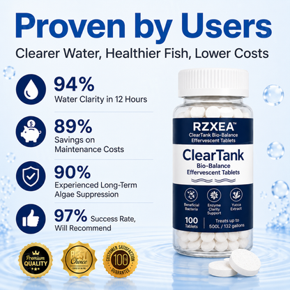 RZXEA™ ClearTank Bio-Balance Effervescent Tablets