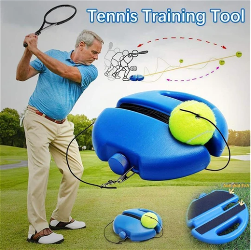 🎾KIT Tennis Trainer –adjustable height & stable base – improves your swing and accuracy anywhere 💪