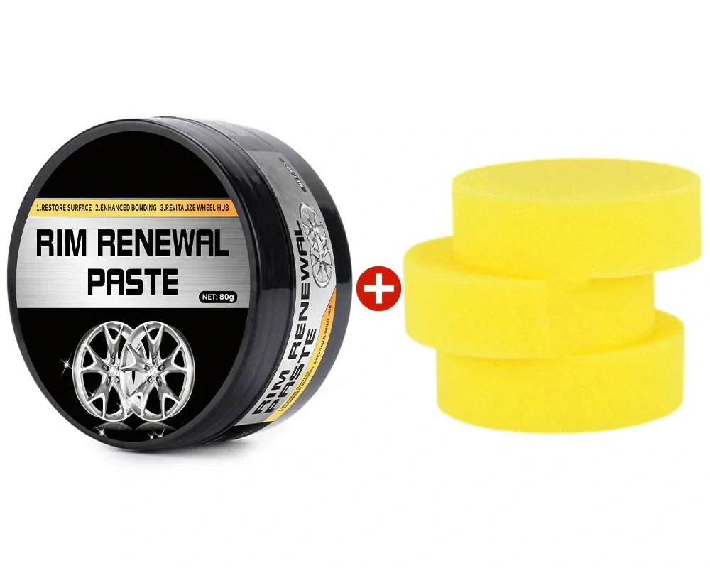 ✨Ultimate All-In-One Wheel Restoration Paste | Erase Rust & Brake Dust for a Showroom Shine