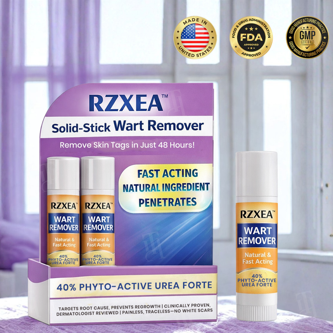 🌟 Official Store | 🛡️ The 'Glue Stick' Secret to Clear Skin! RZXEA™ Solid-Stick Wart Remover