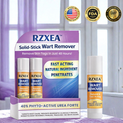 🌟 Official Store | 🛡️ The 'Glue Stick' Secret to Clear Skin! RZXEA™ Solid-Stick Wart Remover