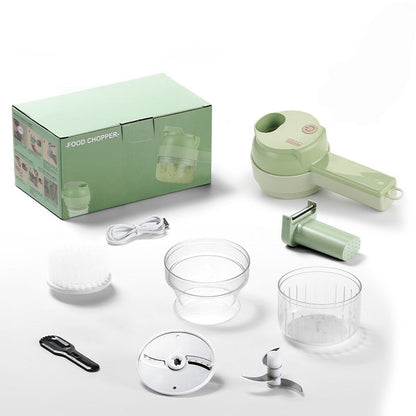 ⚡⚡⚡LAST 44 PCS LEFT!!! 4-in-1 Handheld Electric Food Chopper