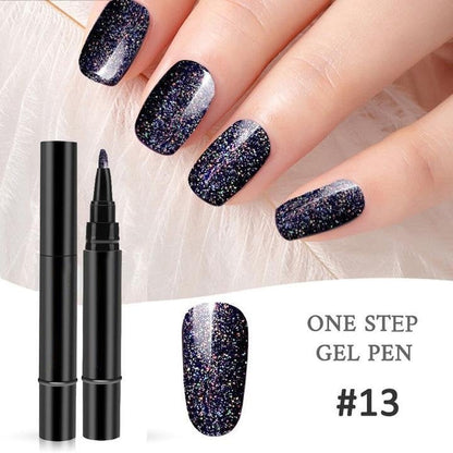 💅 Limited Time Buy 1 Get 1 Free - $ 19.99! ✨One Step Nail Gel Pen🎨