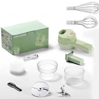 ⚡⚡⚡LAST 44 PCS LEFT!!! 4-in-1 Handheld Electric Food Chopper
