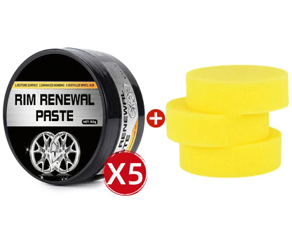 ✨Ultimate All-In-One Wheel Restoration Paste | Erase Rust & Brake Dust for a Showroom Shine