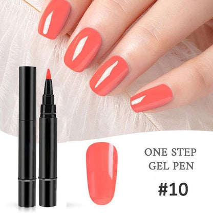 💅 Limited Time Buy 1 Get 1 Free - $ 19.99! ✨One Step Nail Gel Pen🎨