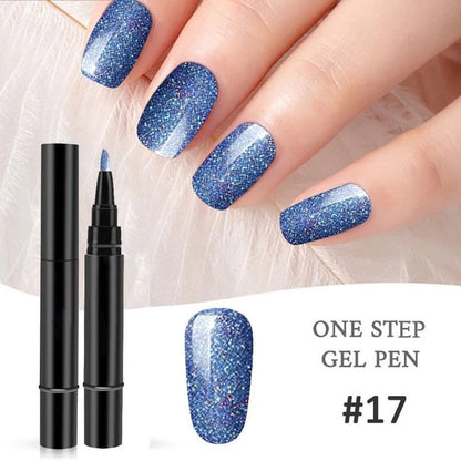 💅 Limited Time Buy 1 Get 1 Free - $ 19.99! ✨One Step Nail Gel Pen🎨
