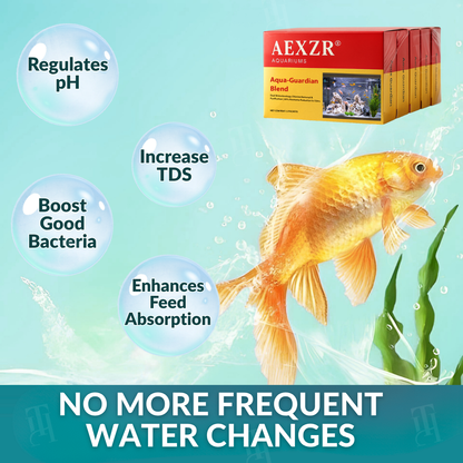 ✨ From Cloudy & Toxic to Crystal Clear! | ⏱️ Instantly Safe for Your Fish in Seconds! | AEXZR® Aquariums Aqua-Guardian Blend