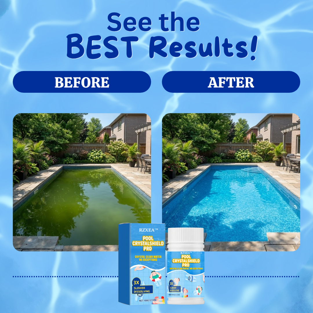 🌟 Official Store | ✨ 24H Crystal Clear |RZXEA™ Pool CrystalShield Pro