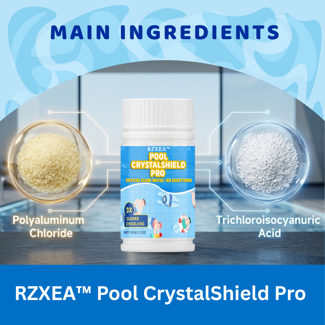 🌟 Official Store | ✨ 24H Crystal Clear |RZXEA™ Pool CrystalShield Pro