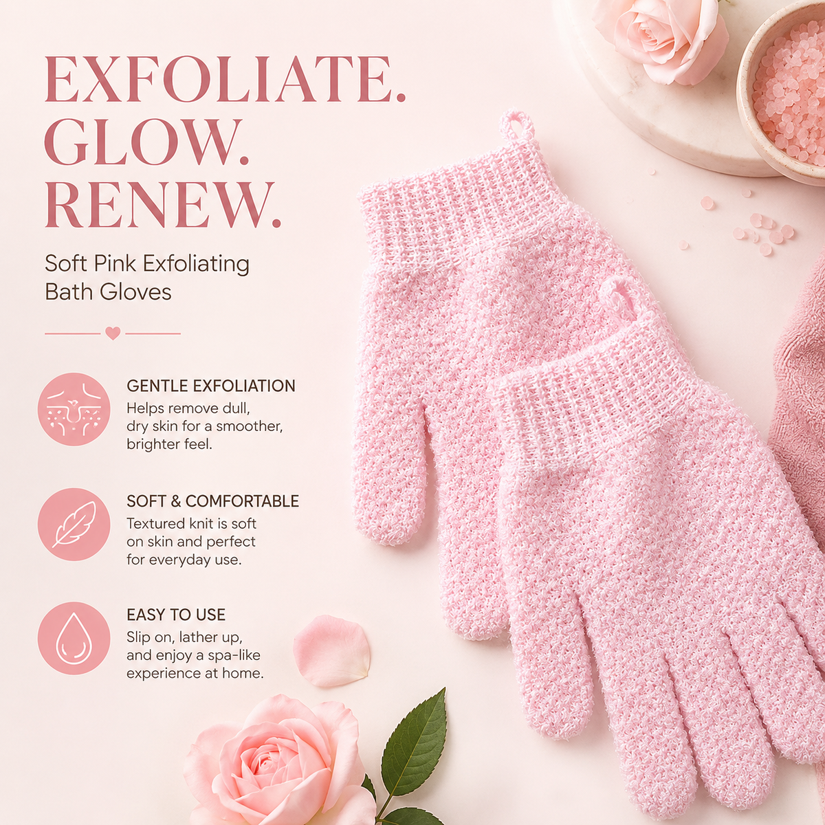 🌸Last Day 50% OFF💗Smooth-Skin Exfoliating Glove