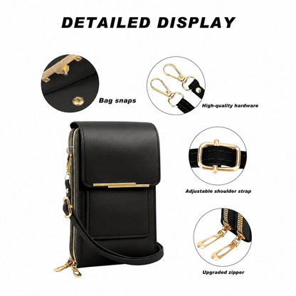 🔥Last Day Buy 1 Get 1 Free $14.99 Each🔥Simple And Elegant Women's Touchscreen Crossbody Phone Wallet