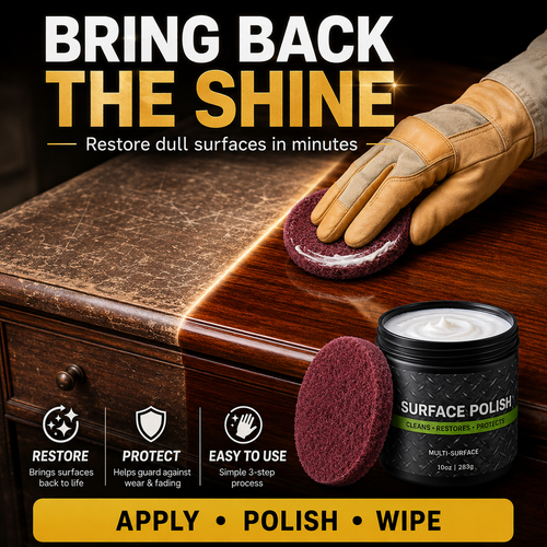 ✅Direct from the manufacturer💥All-in-One Surface Restoration Polish with Pad