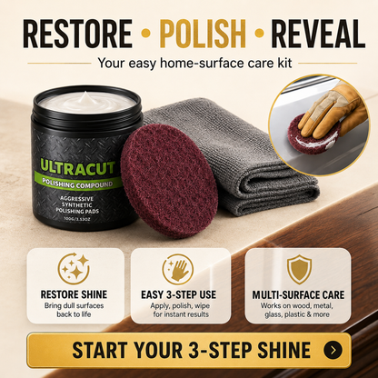 ✅Direct from the manufacturer💥All-in-One Surface Restoration Polish with Pad