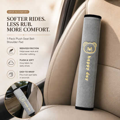 🚗Complete Your Comfort Set💗Soft Seat Belt Shoulder Pads