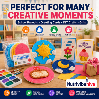 🎄Special Surprise Offer🔮Master the magic of painting！👩‍🎨Foam Texture Painting Paper🎁