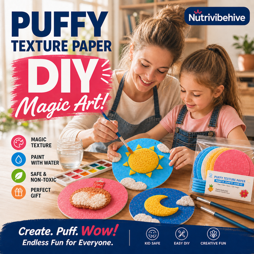 🎄Special Surprise Offer🔮Master the magic of painting！👩‍🎨Foam Texture Painting Paper🎁