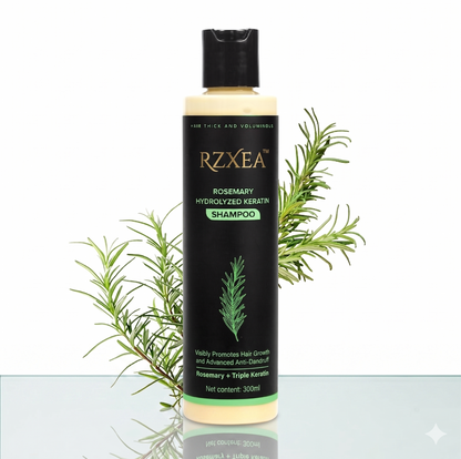 ✨ Revive Your Hair! | ⏱️ Visibly Thicker & Fuller in Days | RZXEA™ Rosemary Shampoo