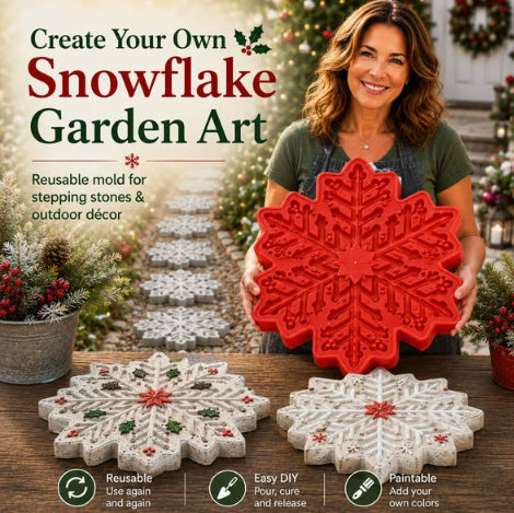 💥 LAST DAY 49% OFF - 🌻 Reusable Garden Art Mold – Make Your Garden Truly One of a Kind