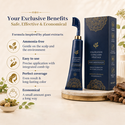⚡⚡⚡LAST 44 PCS LEFT!!! ⏳Time-Limited Special⏰Herbal Hair Dye Comb for Home Use
