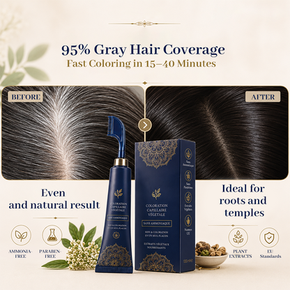 ⚡⚡⚡LAST 44 PCS LEFT!!! ⏳Time-Limited Special⏰Herbal Hair Dye Comb for Home Use