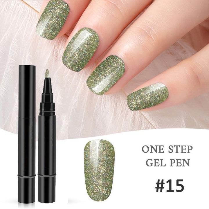 💅 Limited Time Buy 1 Get 1 Free - $ 19.99! ✨One Step Nail Gel Pen🎨
