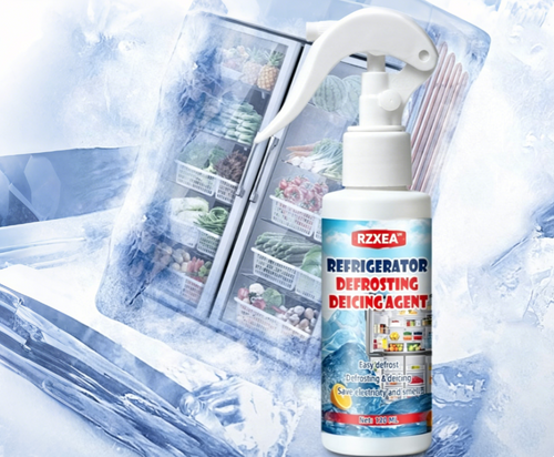 🧊 Buy 2 Get 1 Free | Defrosting Spray for Fridge Freezer 🎁 Includes Free Spatula