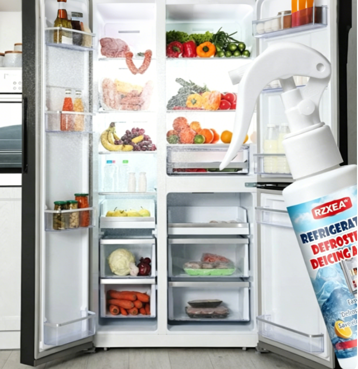 🧊 Buy 2 Get 1 Free | Defrosting Spray for Fridge Freezer 🎁 Includes Free Spatula