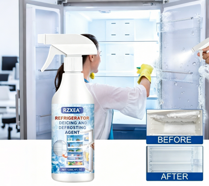 🧊 Buy 2 Get 1 Free | Defrosting Spray for Fridge Freezer 🎁 Includes Free Spatula