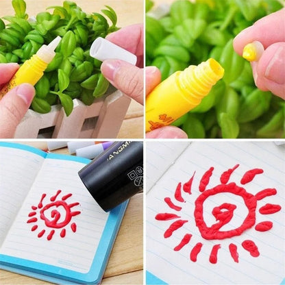 ✨ Magic Puffy 3D Art Pens | Heat-Activated Bubble Drawing Kit for Kids' Crafts & Gifts 🎁
