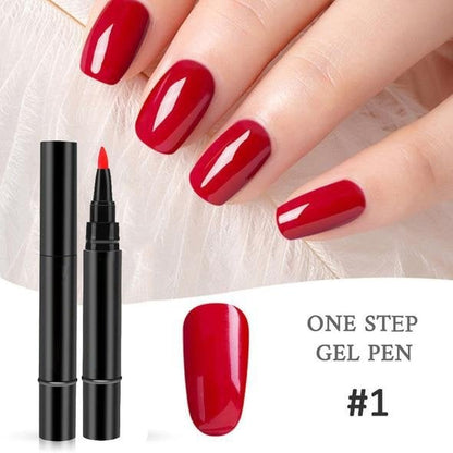 💅 Limited Time Buy 1 Get 1 Free - $ 19.99! ✨One Step Nail Gel Pen🎨