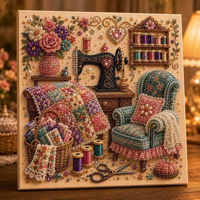 Cozy Sewing Room