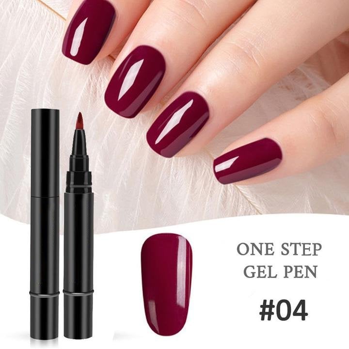 💅 Limited Time Buy 1 Get 1 Free - $ 19.99! ✨One Step Nail Gel Pen🎨