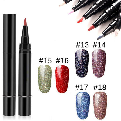 💅 Limited Time Buy 1 Get 1 Free - $ 19.99! ✨One Step Nail Gel Pen🎨