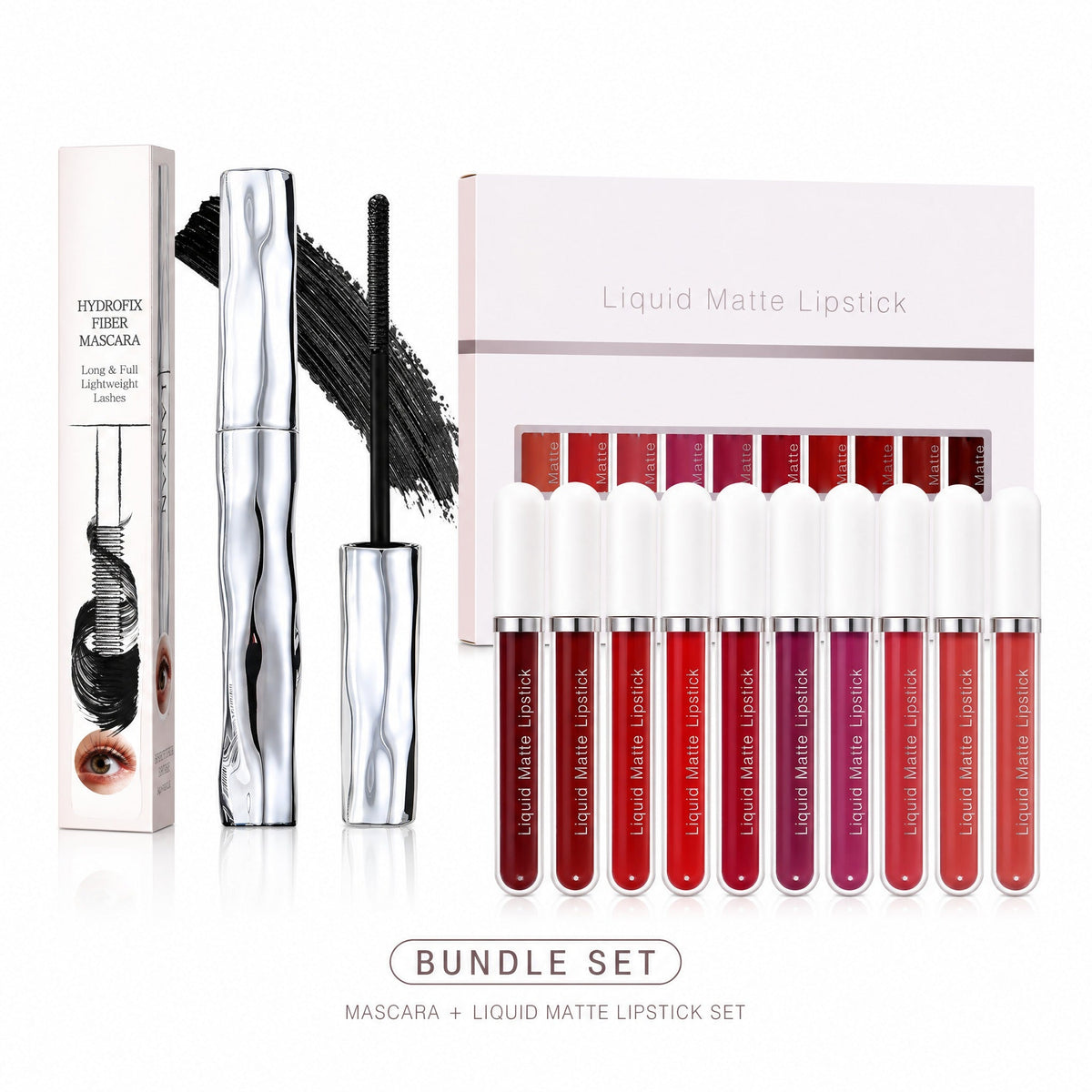 💋OUTDR™ 10Pcs Matte Waterproof Lip Gloss Set 💄