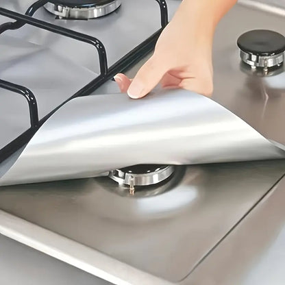 Reusable Gas Stove Burner Protectors🫧Non-Stick & Wipe Clean in Seconds