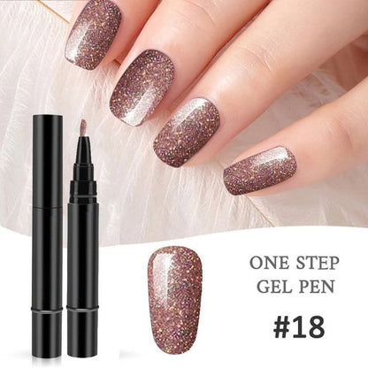 💅 Limited Time Buy 1 Get 1 Free - $ 19.99! ✨One Step Nail Gel Pen🎨