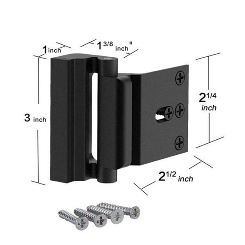 ⚡⚡⚡LAST 44 PCS LEFT!!! 🚭 50% OFF NOW! 🔒 Home Security Door Reinforcement Lock – Extra Protection, No-Drill Installation & Adjustable 🏠
