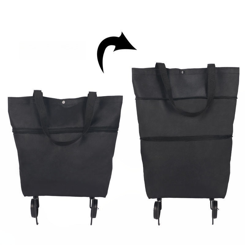 ⚡⚡⚡LAST 44 PCS LEFT!!! 🔥HOT SALE 50% OFF🔥Foldable 2-in-1 Shopping Bag