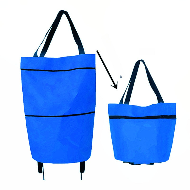 ⚡⚡⚡LAST 44 PCS LEFT!!! 🔥HOT SALE 50% OFF🔥Foldable 2-in-1 Shopping Bag