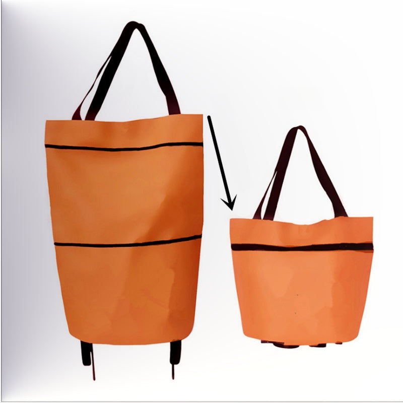 ⚡⚡⚡LAST 44 PCS LEFT!!! 🔥HOT SALE 50% OFF🔥Foldable 2-in-1 Shopping Bag