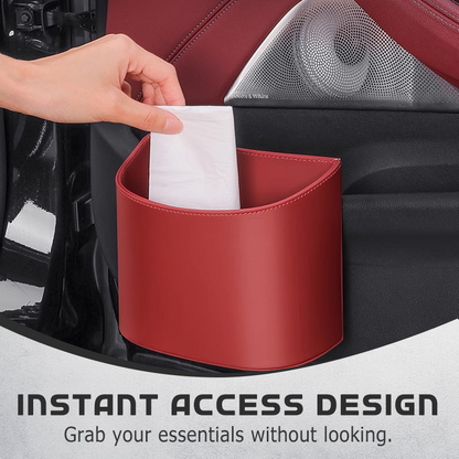 ⚡⚡⚡LAST 44 PCS LEFT!!! 🥳2026 HOT SALE🥳💞50K+ SOLD!🚗🧺 50% OFF! Leather Car Door Cup Holder – Wide‑mouth opening, easy reach for drinks & phone. Clip‑on secure fit. PU leather, tough & stylish. 🛡️✨