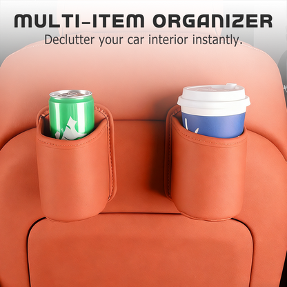 ⚡⚡⚡LAST 44 PCS LEFT!!! 🥳2026 HOT SALE🥳💞50K+ SOLD!🚗🧺 50% OFF! Leather Car Door Cup Holder – Wide‑mouth opening, easy reach for drinks & phone. Clip‑on secure fit. PU leather, tough & stylish. 🛡️✨