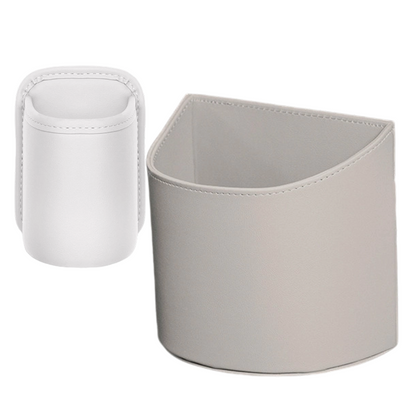 ⚡⚡⚡LAST 44 PCS LEFT!!! 🥳2026 HOT SALE🥳💞50K+ SOLD!🚗🧺 50% OFF! Leather Car Door Cup Holder – Wide‑mouth opening, easy reach for drinks & phone. Clip‑on secure fit. PU leather, tough & stylish. 🛡️✨