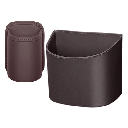⚡⚡⚡LAST 44 PCS LEFT!!! 🥳2026 HOT SALE🥳💞50K+ SOLD!🚗🧺 50% OFF! Leather Car Door Cup Holder – Wide‑mouth opening, easy reach for drinks & phone. Clip‑on secure fit. PU leather, tough & stylish. 🛡️✨