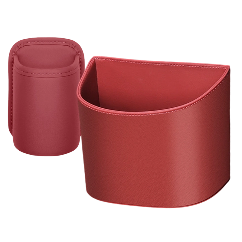 ⚡⚡⚡LAST 44 PCS LEFT!!! 🥳2026 HOT SALE🥳💞50K+ SOLD!🚗🧺 50% OFF! Leather Car Door Cup Holder – Wide‑mouth opening, easy reach for drinks & phone. Clip‑on secure fit. PU leather, tough & stylish. 🛡️✨