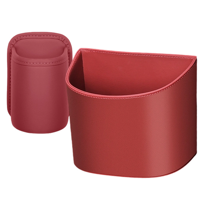 ⚡⚡⚡LAST 44 PCS LEFT!!! 🥳2026 HOT SALE🥳💞50K+ SOLD!🚗🧺 50% OFF! Leather Car Door Cup Holder – Wide‑mouth opening, easy reach for drinks & phone. Clip‑on secure fit. PU leather, tough & stylish. 🛡️✨