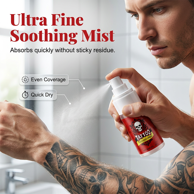 🔥 50% OFF TODAY | Ultimate Touchless Tattoo Aftercare & Color Enhancing Spray